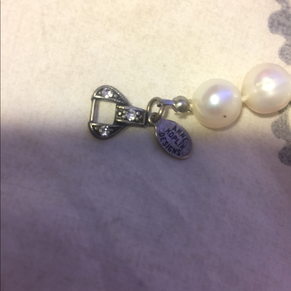 Anne Koplik real freshwater pearl necklace 🎁 💝 - Picture 2 of 3